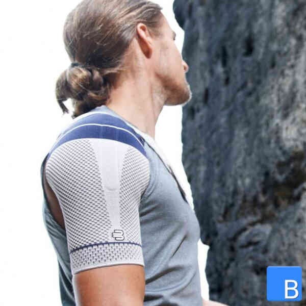 Bauerfeind OmoTrain® S Shoulder Brace Pain Relief Strained Shoulder Size 1