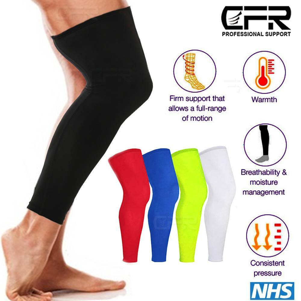 CFR Leg Brace Thigh High Compression Sleeve Socks Support Pain Relief Men Women