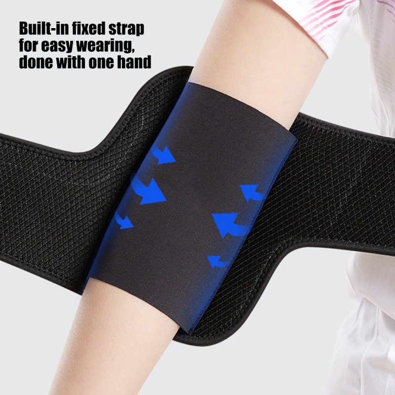 Advanced Double Strap Elbow Protector Sleeves For Optimalef Joint Stability