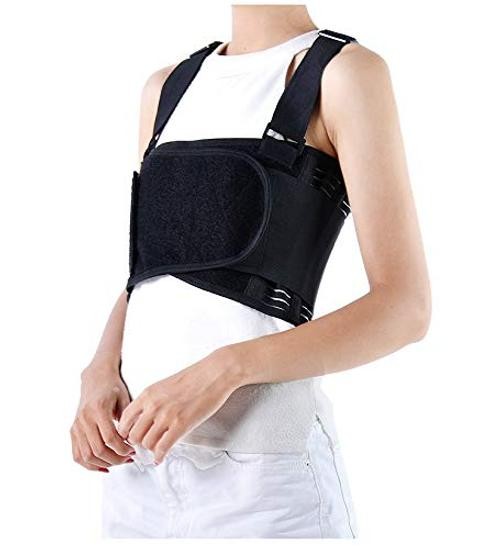 Rib and Chest Support Brace, Broken Rib Brace, Breathable Medium (Pack of 1)