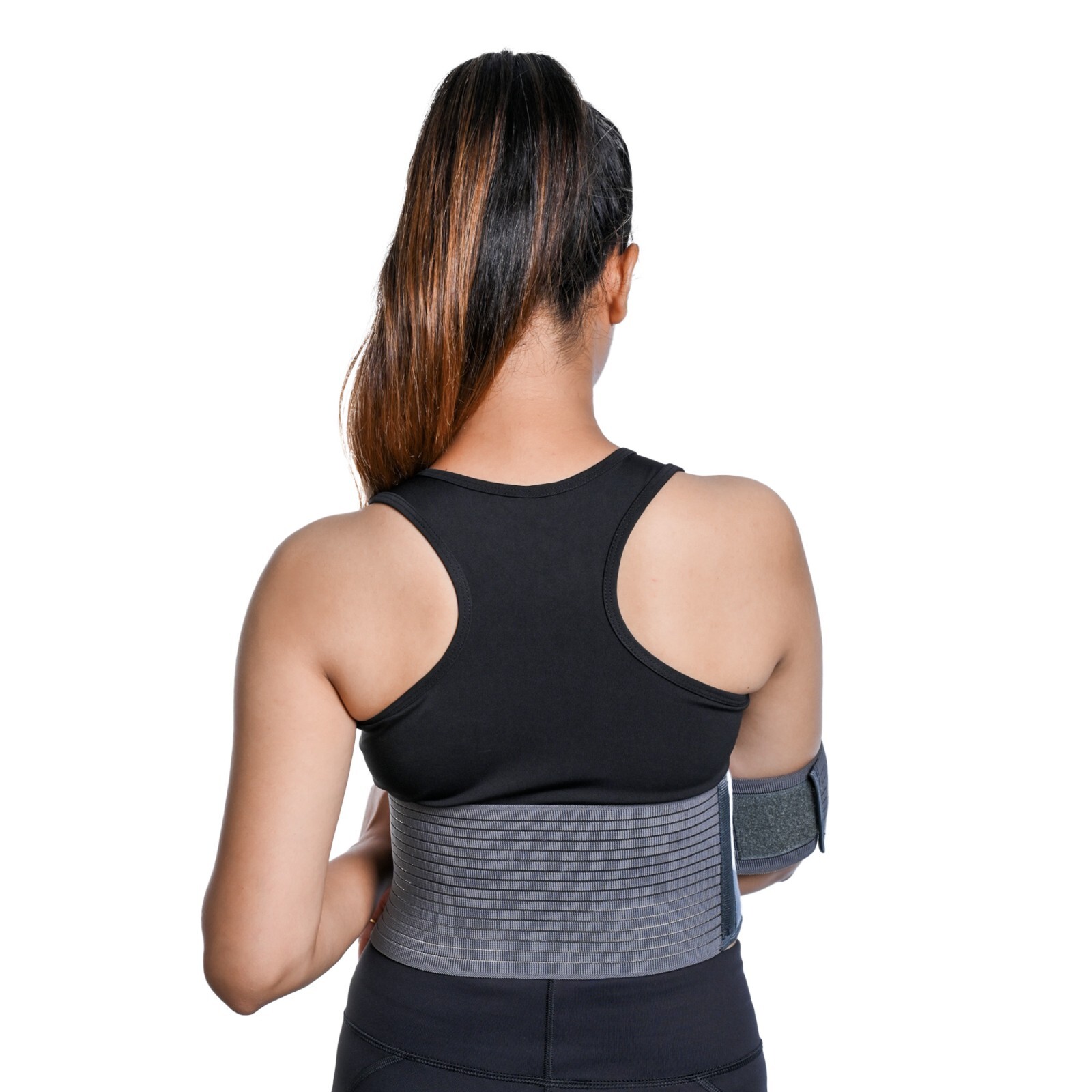 Adjustable Soft Arm Sling Shoulder Immobilizer – Support Brace for Unisex Belt