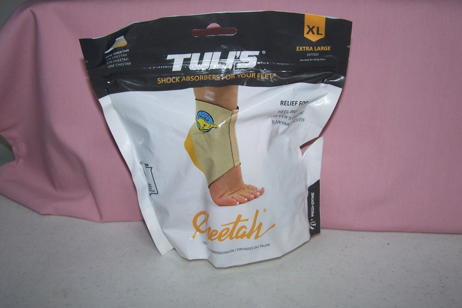 Tuli’s Cheetah XL Shock Absorber for Your Foot NEW in Pack for Pain Relief