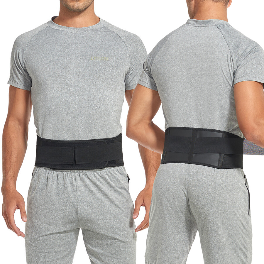 Magnetic Self Heating Back Support Brace Lumbar Lower Waist Belt Pain Relief Hot