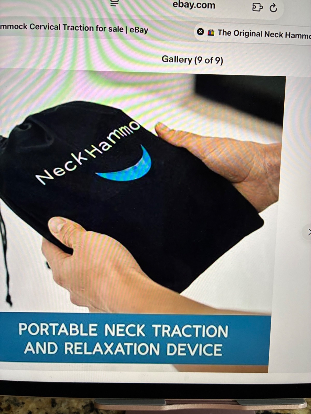 Neck Hammock Cervical Traction Device Pain Relief And Relaxation Brand New