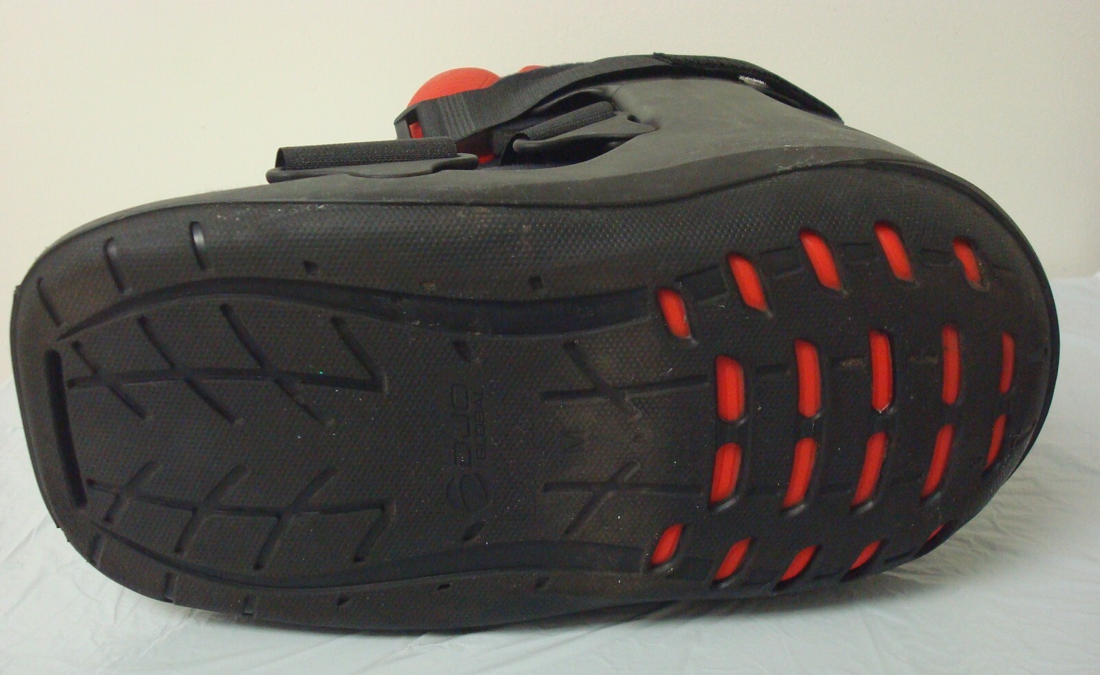 DJO Orthopedic Walking cast Boot Black Soft Walking Shoe Pump Fit Medium clean!