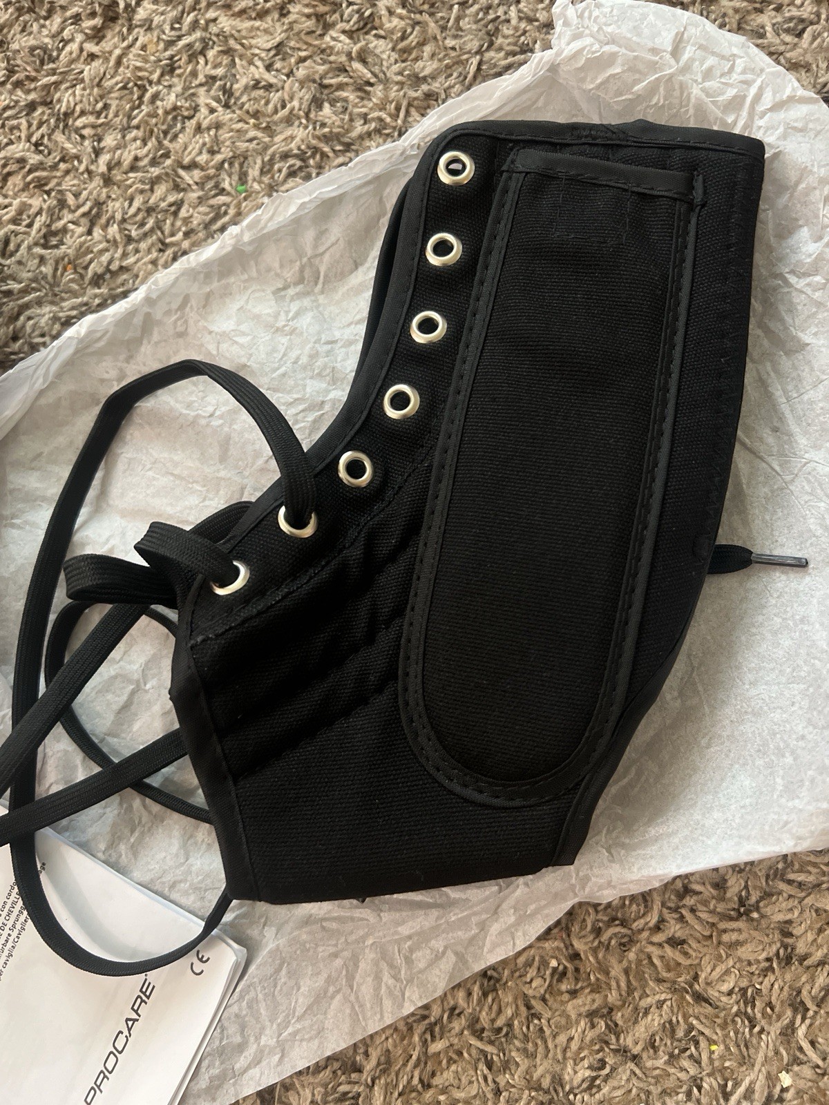 DJO Procare Lace Up Ankle Brace with Box Universal Unisex Size XL