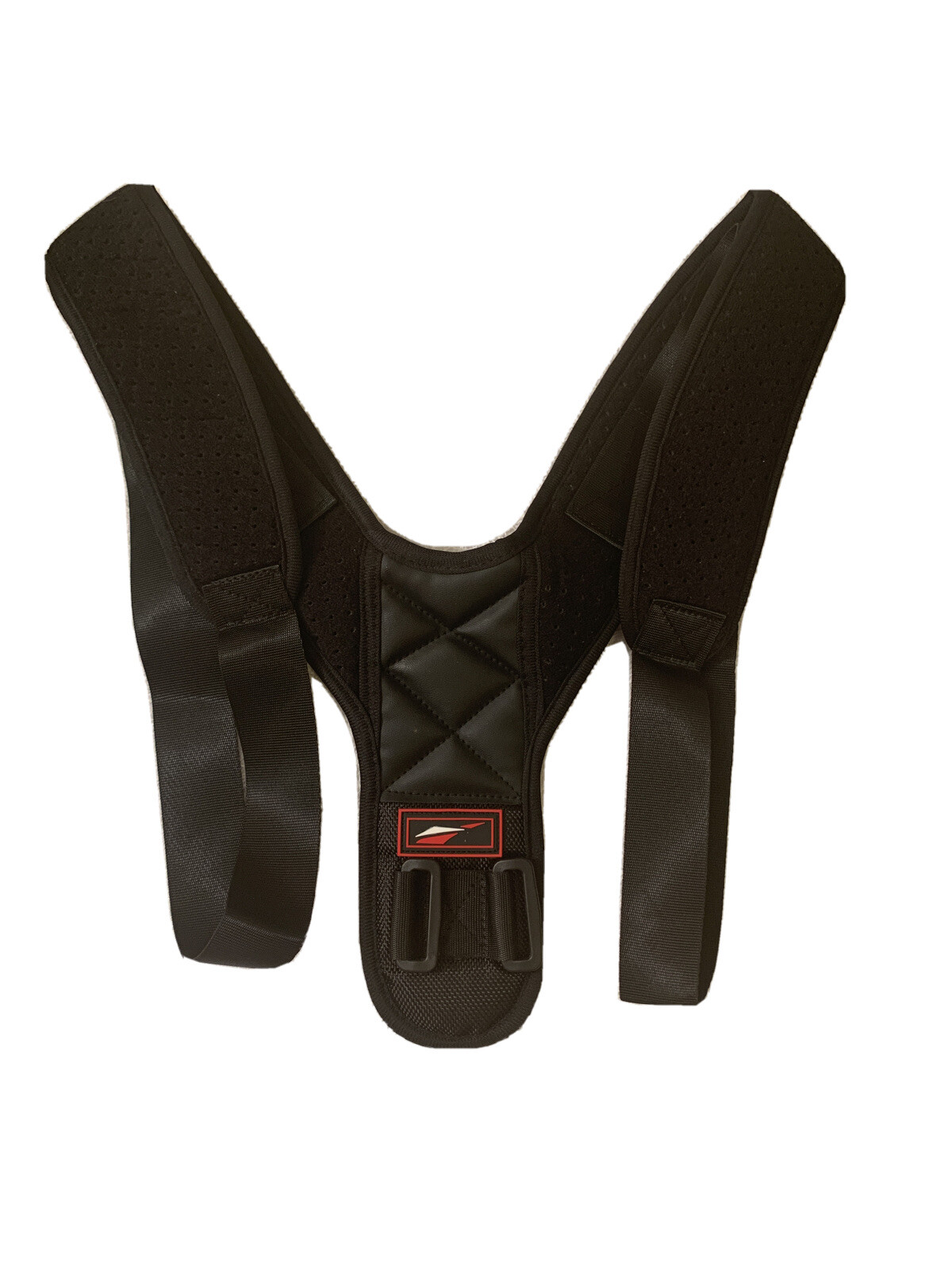 Unisex Posture Corrector For Men Or Women Adjustable Back Black