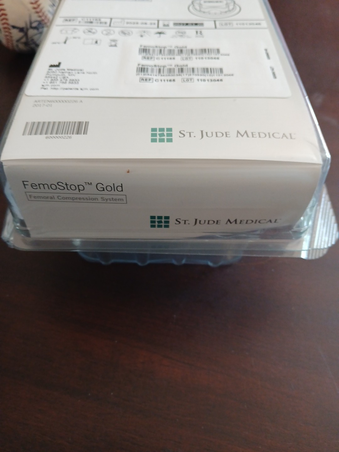 ST JUDE MEDICAL REF C11165 FEMOSTOP GOLD FEMORAL COMPRESSION SYSTEM**