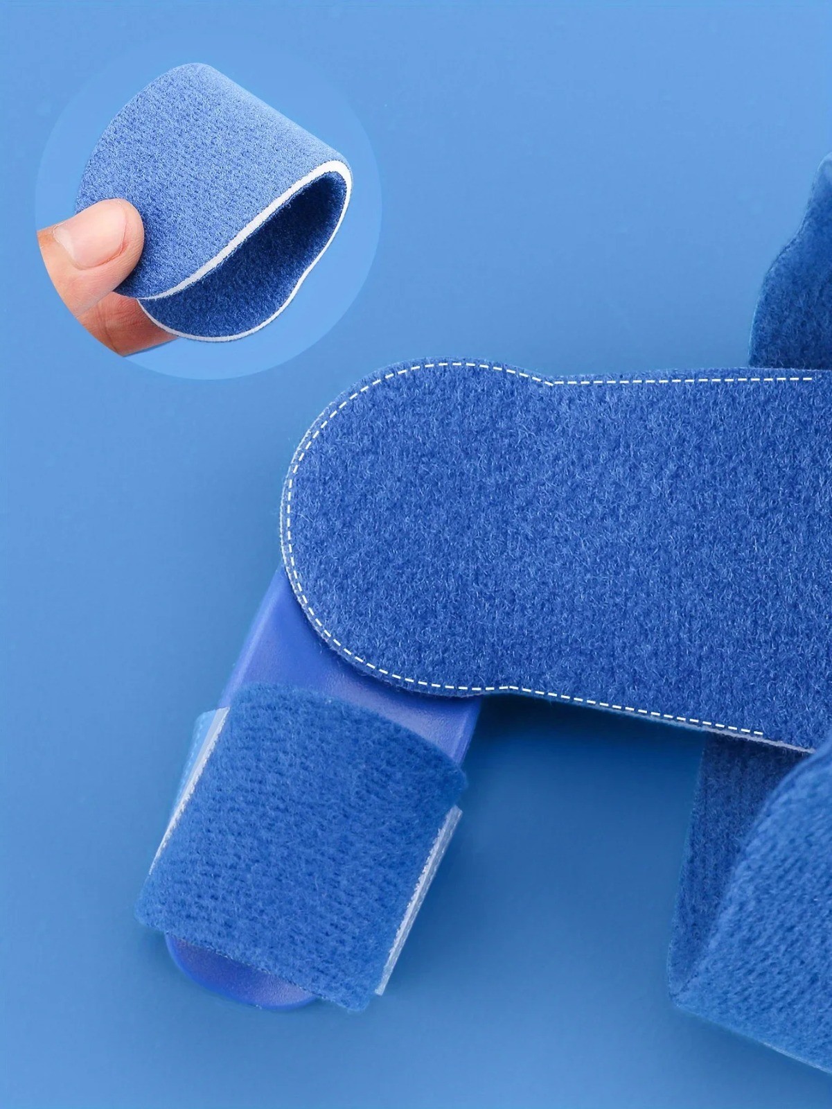 2 x Orthopedic Toe Bunion Corrector Straightener Splint Support Flexible Strap