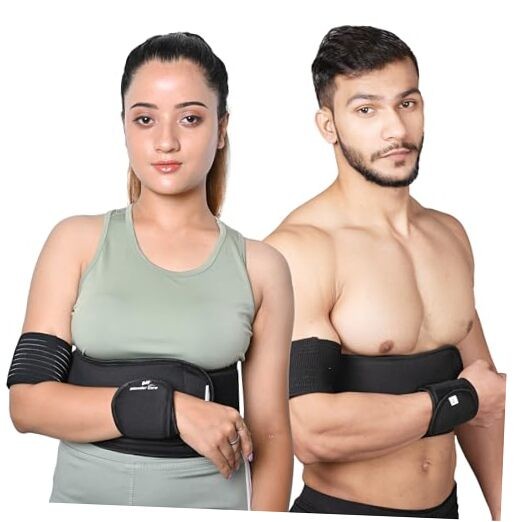 -Left Right Shoulder Immobilizer Arm Sling Elastic Brace for Size-7(58″-62″)