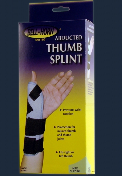 Abducted Thumb Splint Support Brace Protect Joint Universal Protection Arthritis