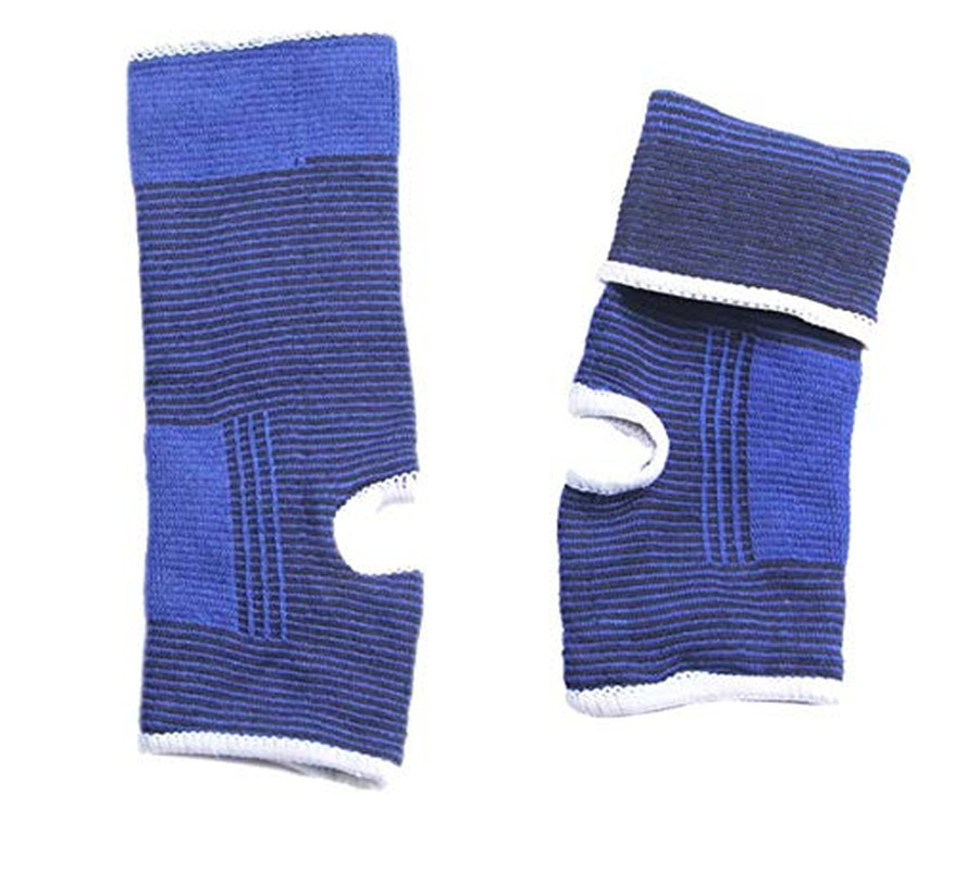 (2 Count Elastic Ankle Brace Support Compression Wrap Movement Protection Ank…