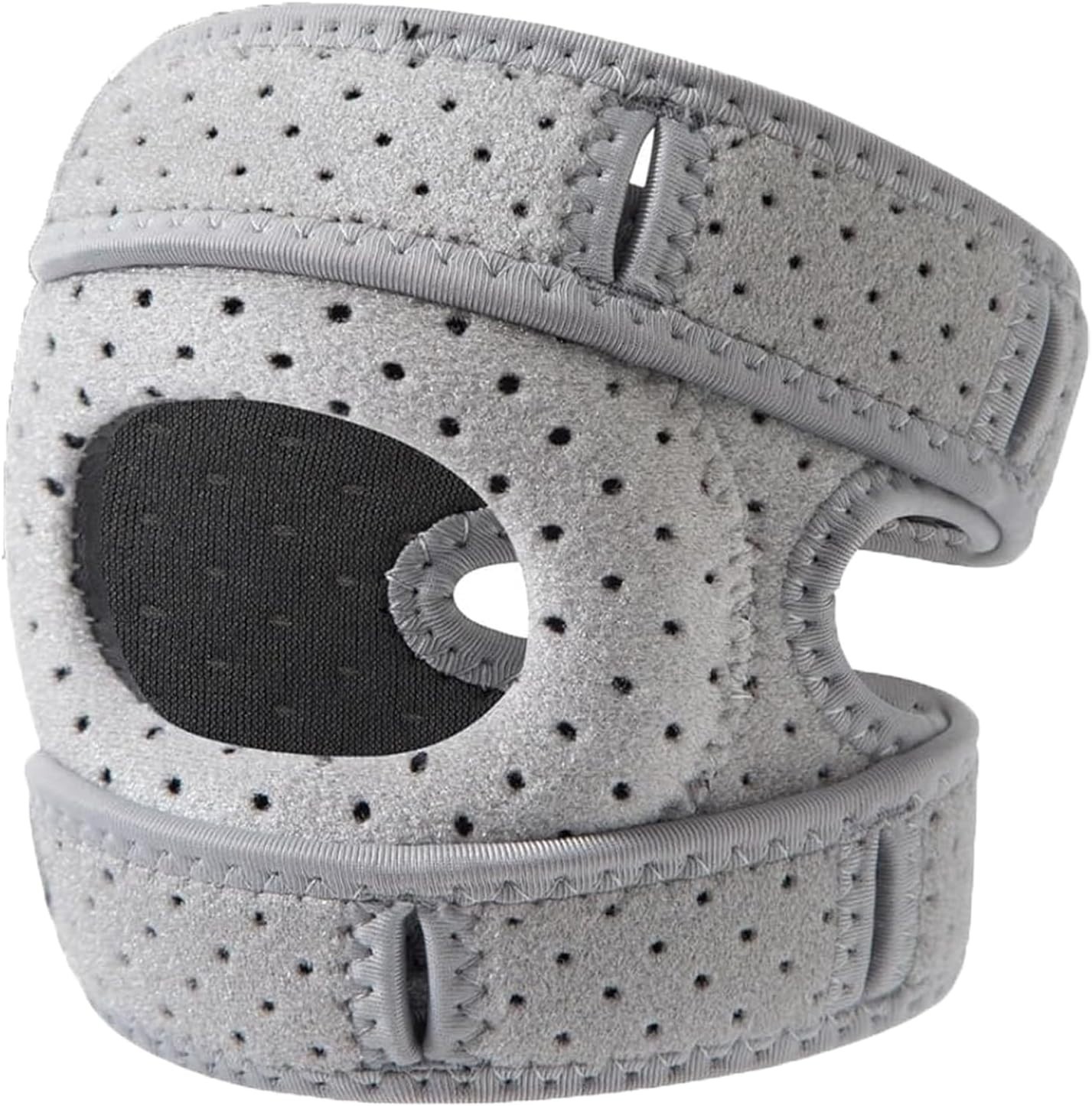 2 Adjustable Knee Braces Support Neoprene Patella Stabilizing Compression Straps