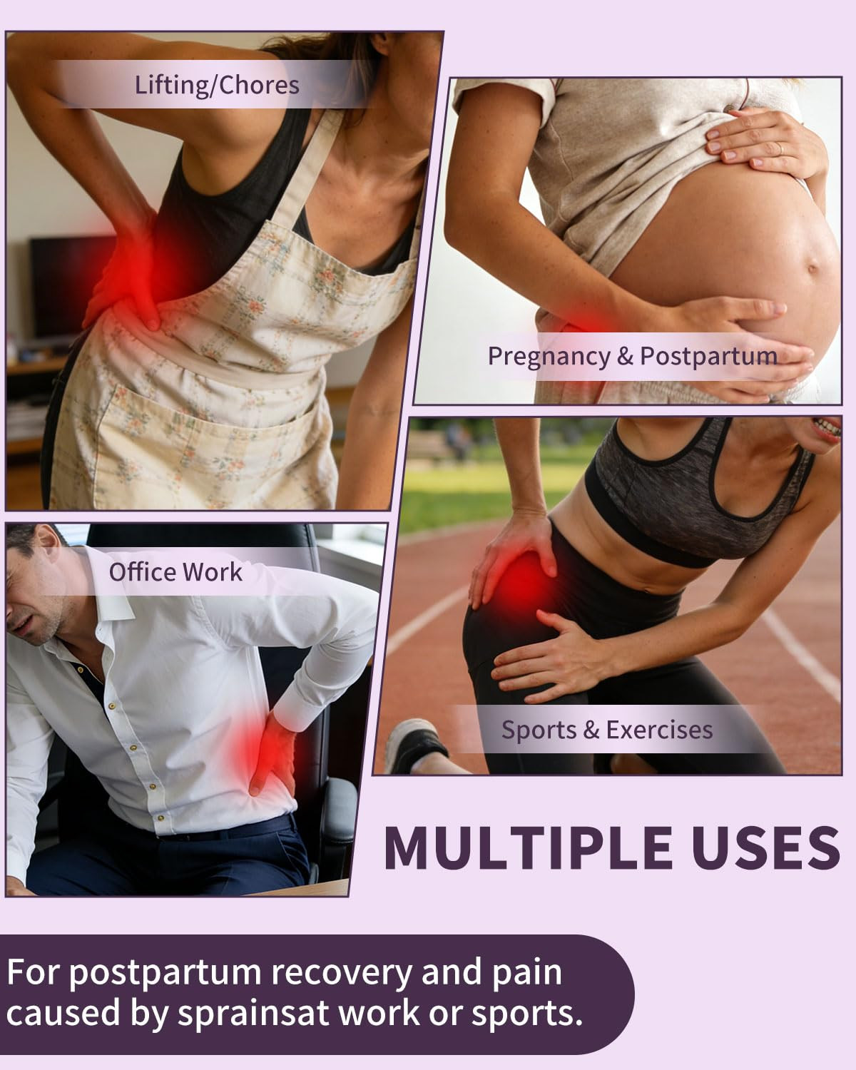 SI Belt for Men and Women – Sacroiliac Pelvic Support for Lower Back, Hip, And