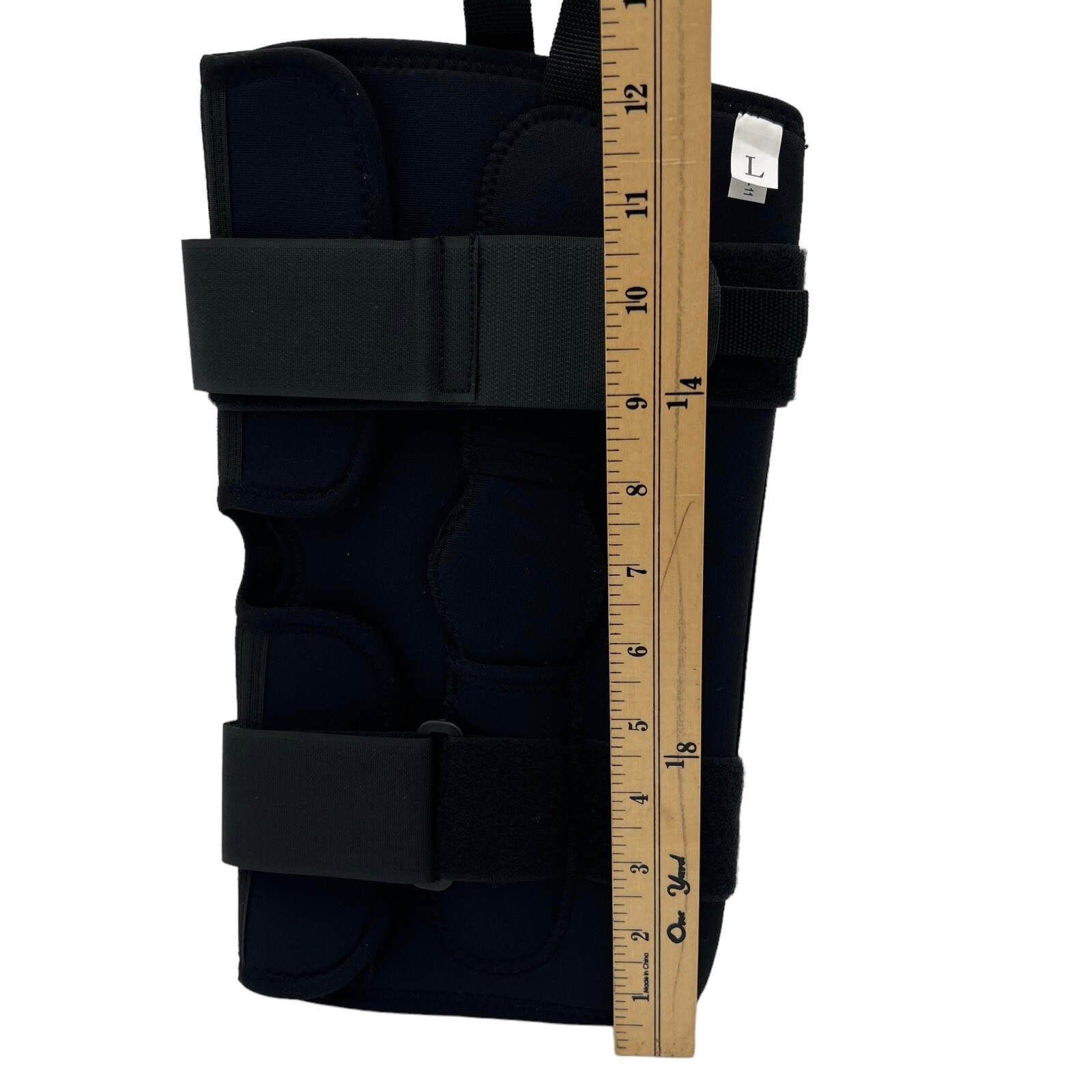 Large Wrap Around Hinged Knee Brace Support Adjustable Neoprene Medial Lateral