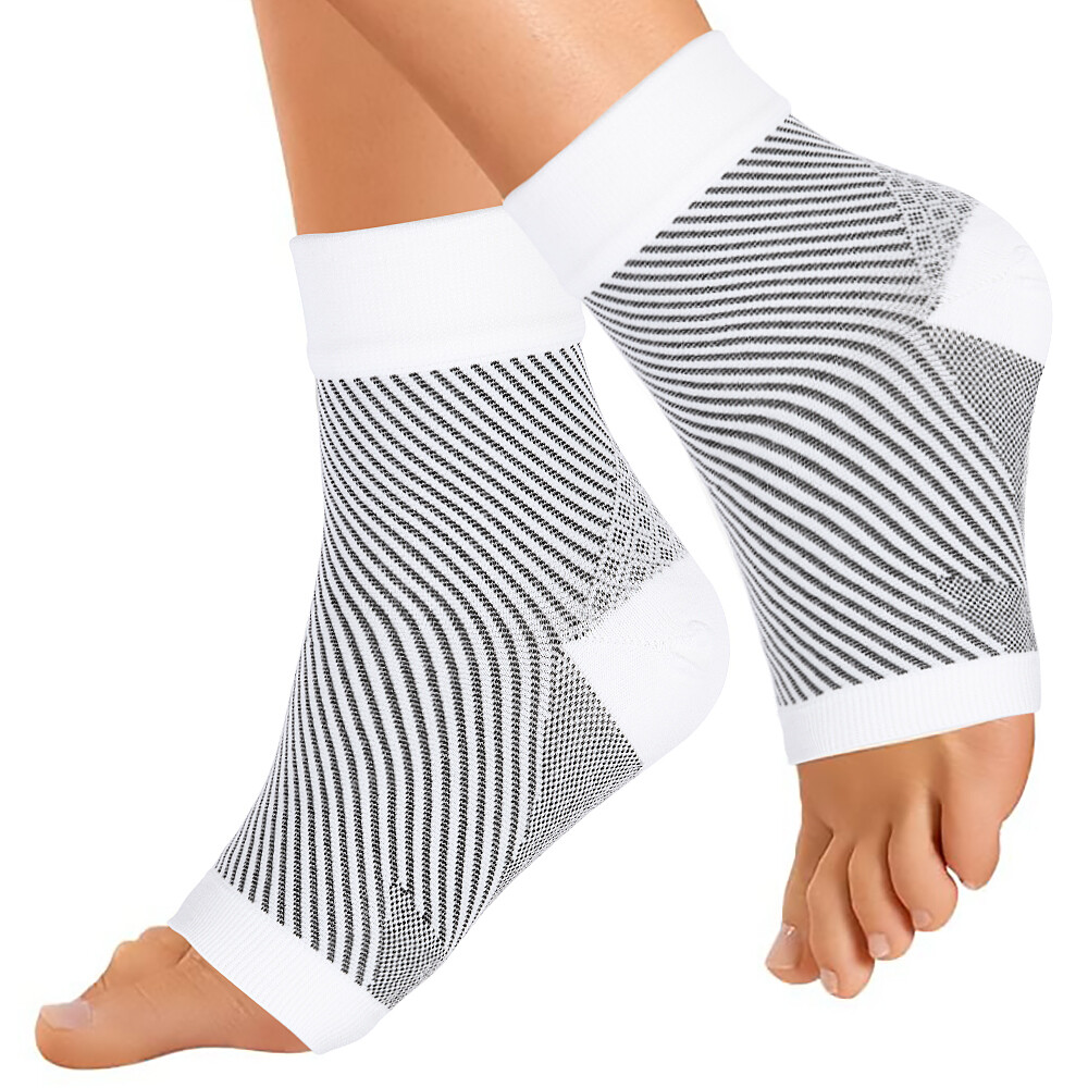 Stable Support for Weak Ankle – Plantar Fasciitis Socks Compression Foot Sleeves