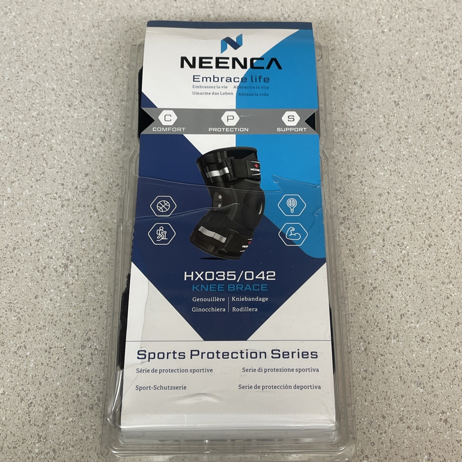 NEENCA Professional Knee Brace Hinged Knee Support Hx043 XXXXL