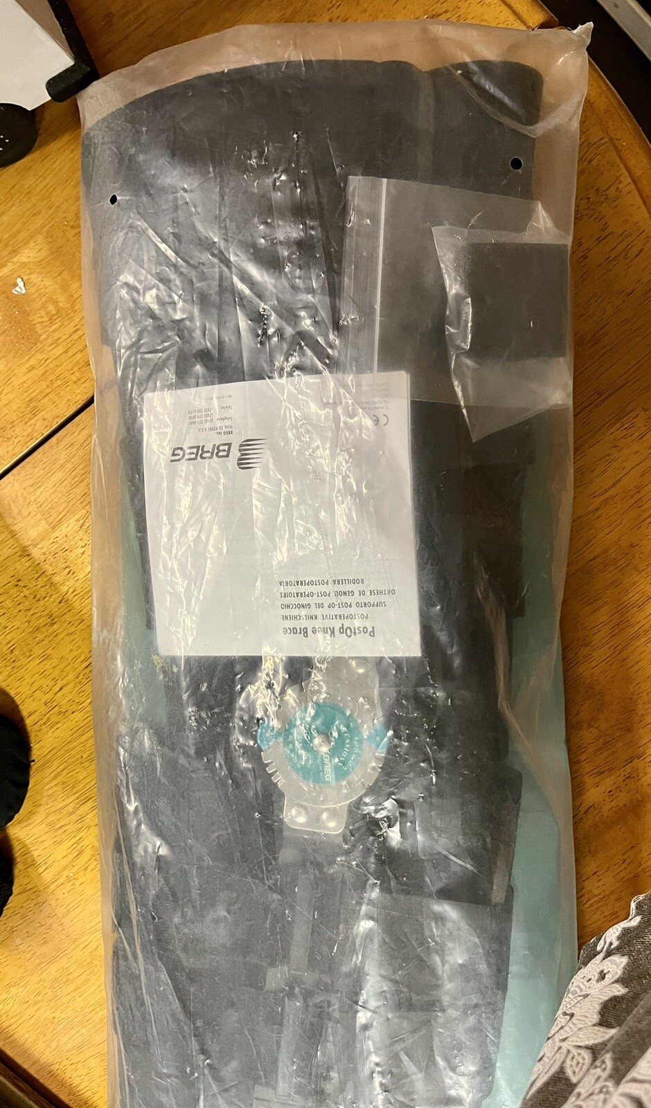 NIP Breg T-Scope Post-Op Rehab Knee Brace. Selective ROM Adj Length & Girth