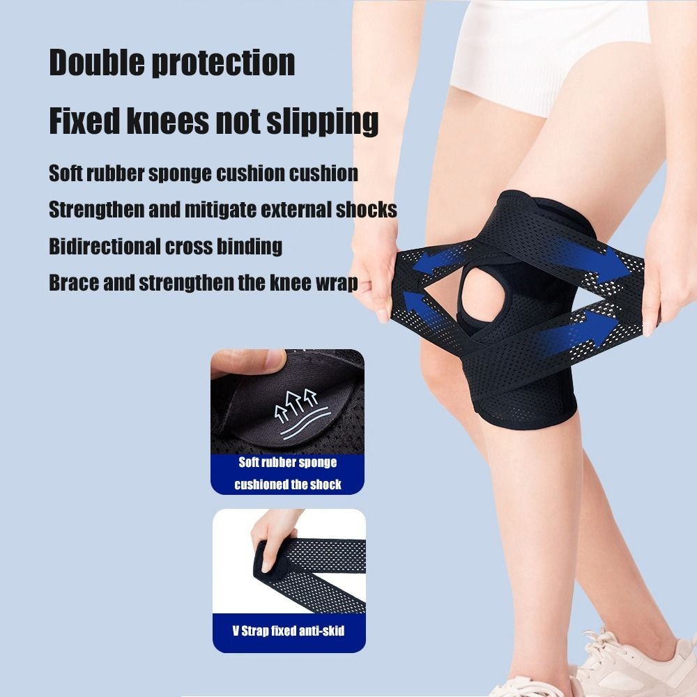 Knee Brace Support Compression Strap Patella Stabilizer Sports Running Arthritis