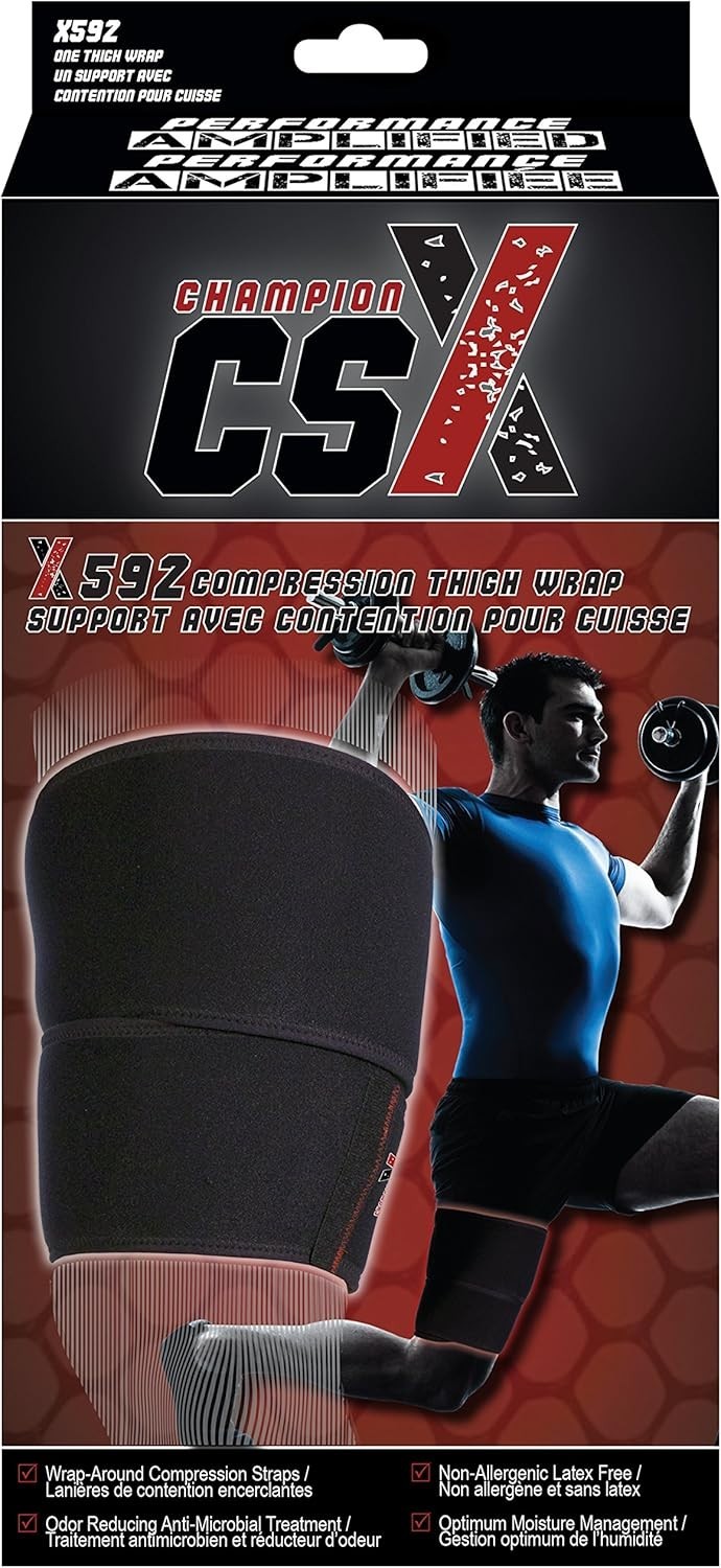 CHAMPION CSX X592 THIGH WRAP SUPPORT COMPRESSION MEN / WOMEN UNISEX