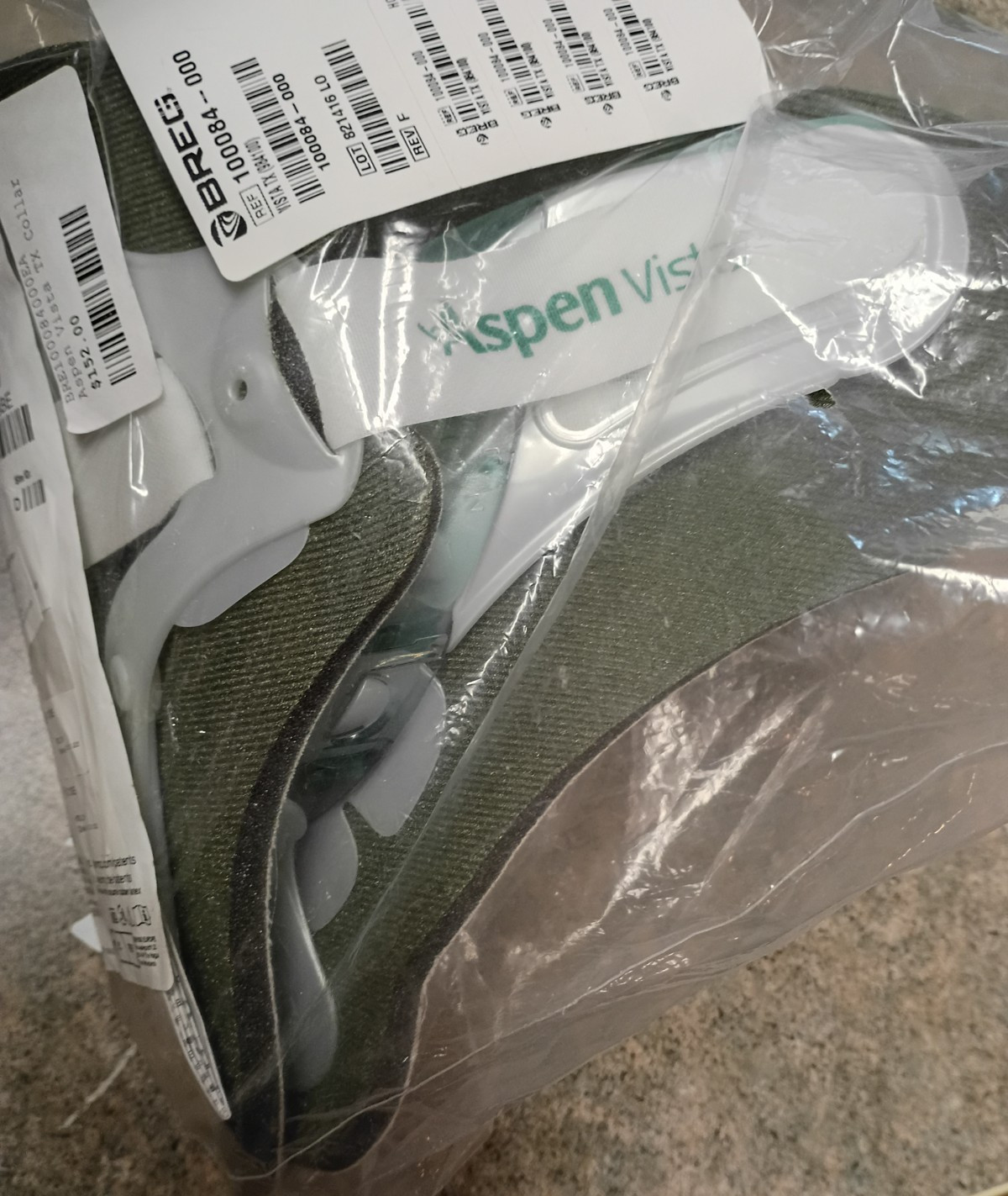 Aspen Vista TX Cervical Collar 984100 Brand New Sealed