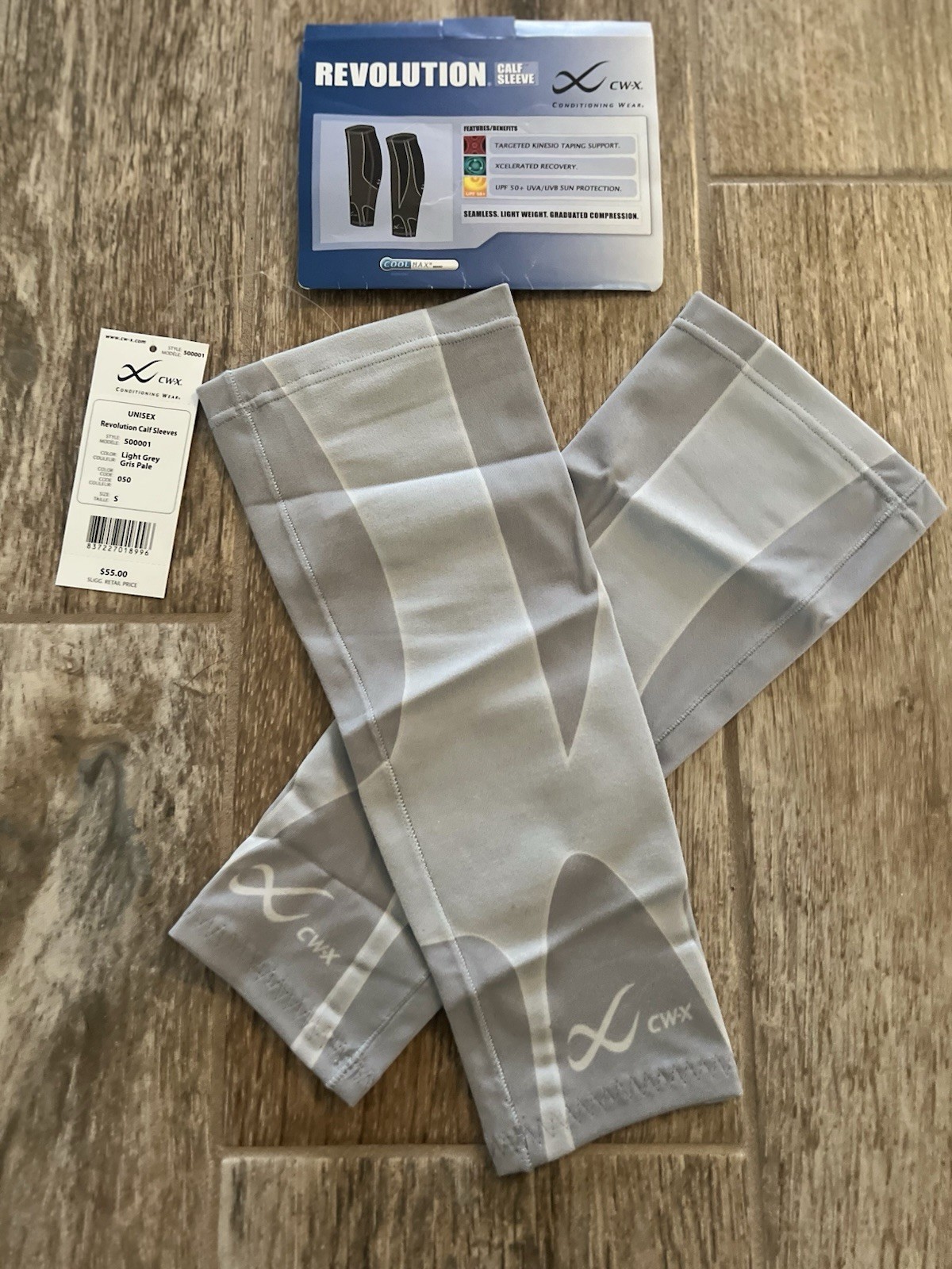 X CW-X Revolution Compression Calve Sleeves – NWT