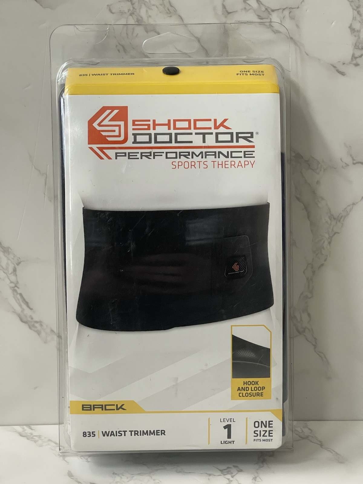 Shock Doctor Sports Therapy Back Waist Trimmer 835 One Size Level 1 New