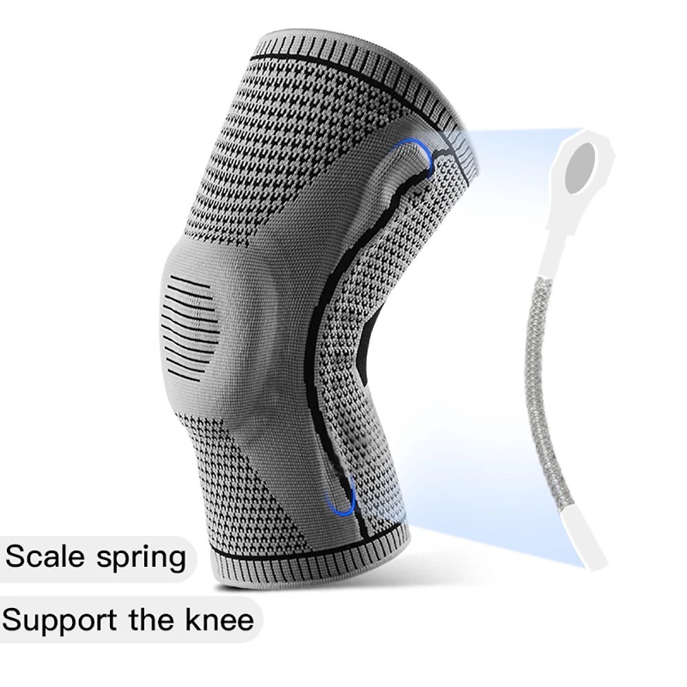 Knee Sleeve Compression Brace Support For Sport Joint Pain Arthritis Relief NEW