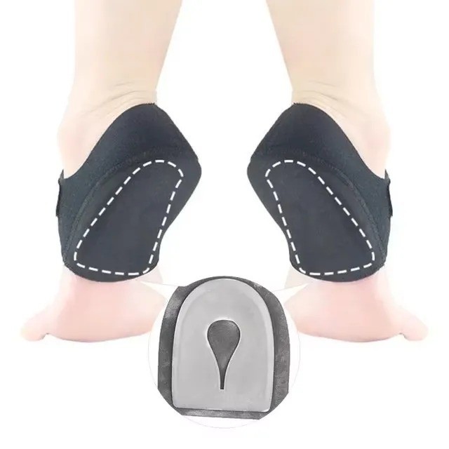 Plantar Fasciitis Heel Spur Foot Support With U-Shaped Silicone Gel Heel Cups