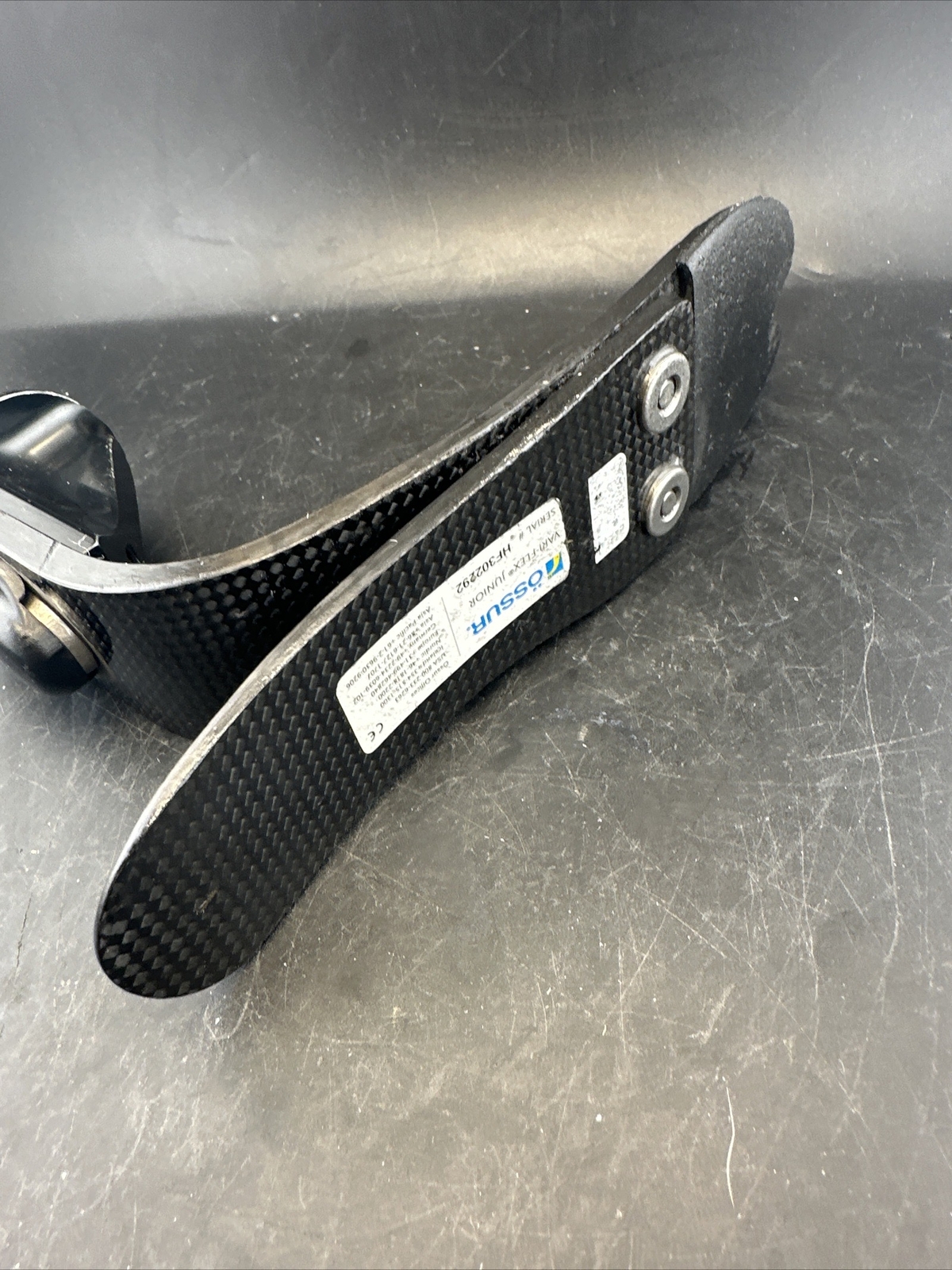 Right Ossur Junior Vari-flex Variflex Prosthetic Foot. Children Prosthetic Foot