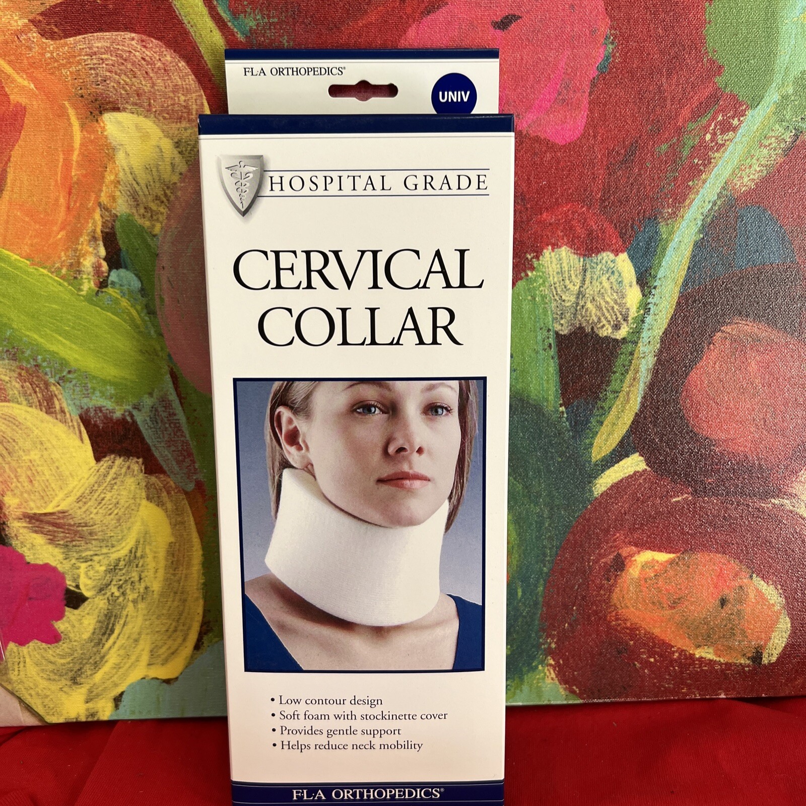 FLA Universal Cervical Collar Regular Density Beige New In Box