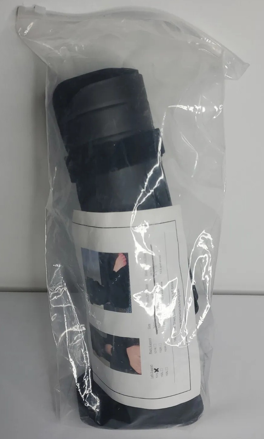 Optima Walking Boot Orthopedic Ankle Support Relief Brace Small LEFT FOOT 101L