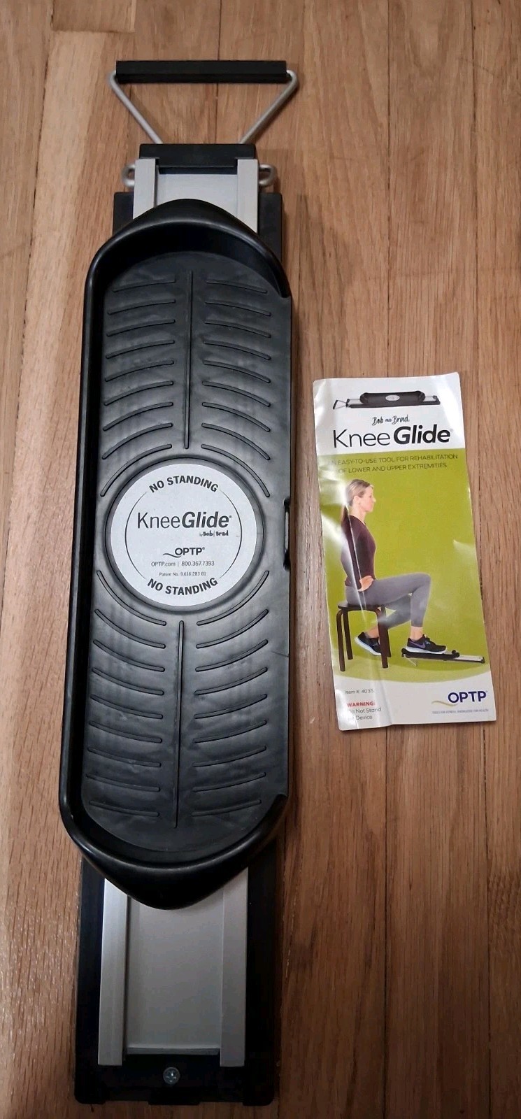 OPTP Knee Glide Bob and Brad Knee Glider for Knees Replacement Surgery + MANUAL