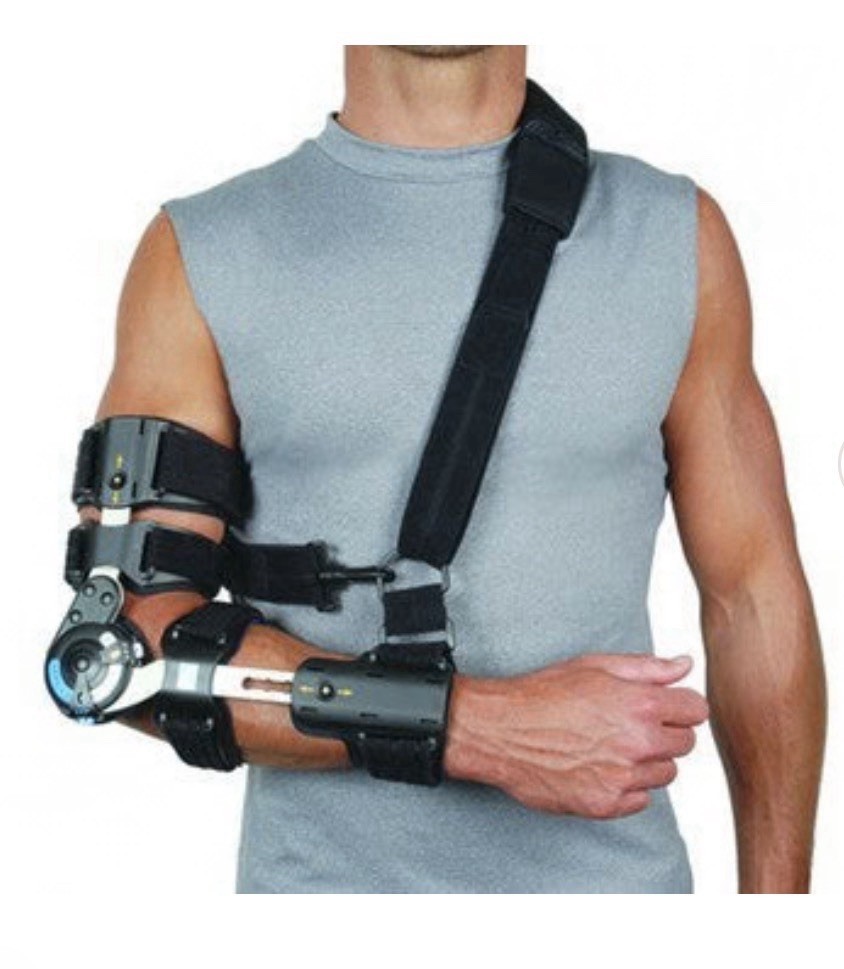 *Read Ossur Innovator X Post-Op Elbow Brace, Left Universal Size, NIB, W-823101