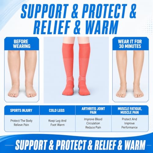 Ankle Support Compression Socks 3 Packs Massage Large Black+white+grey-3 Packs
