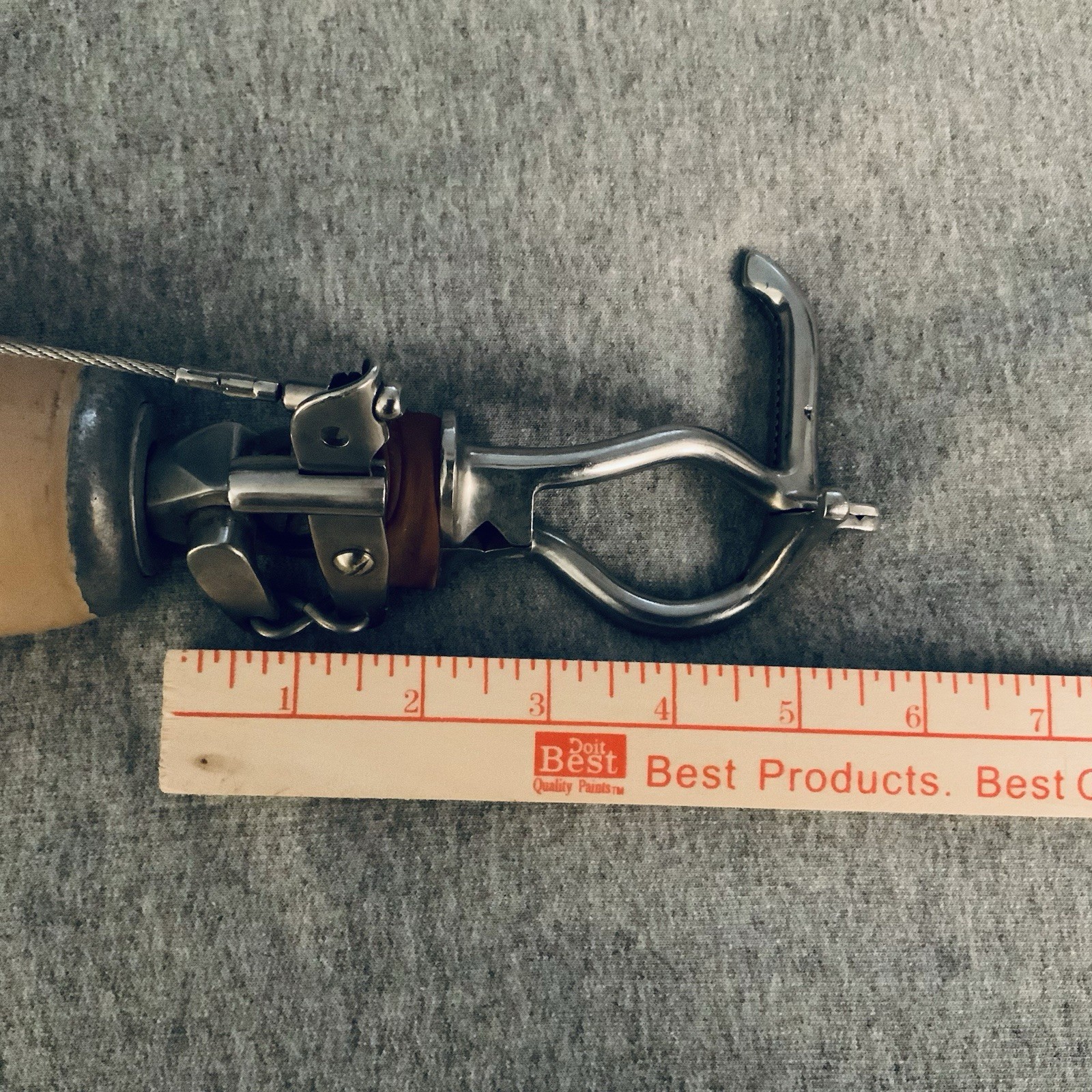 Vintage Prosthetic Adult Arm Body Powered Dorrance 6 Hook Medical Display Prop