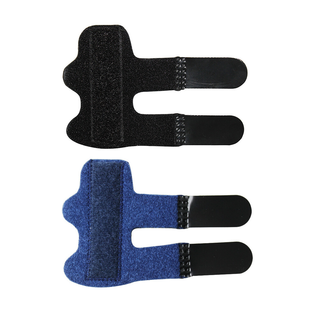 US 2 Pc Trigger Finger Splint Adjustable Fixing Belt Finger Straightening Brace
