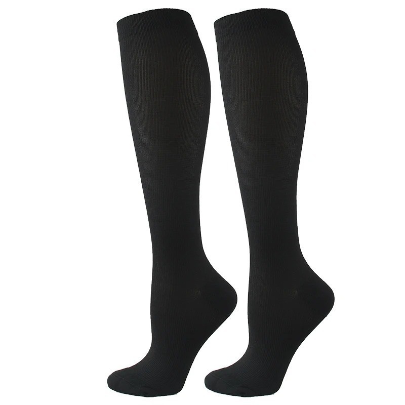 Compression Socks 15-20mmHg Anti Fatigue Running Travel Varicose Veins Men Women