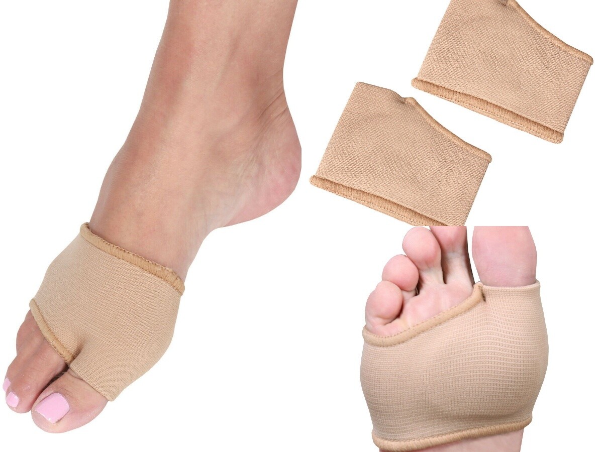 Ball of Foot Wraps with Gel Pads, Cushioning Foot Sleeves, S/M – L/XL 1 1 1 Pair