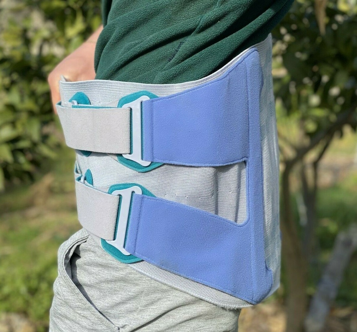 Bauerfeind Secutec LUMBO short Vertebral Stabilization Spine Back Support Size 4