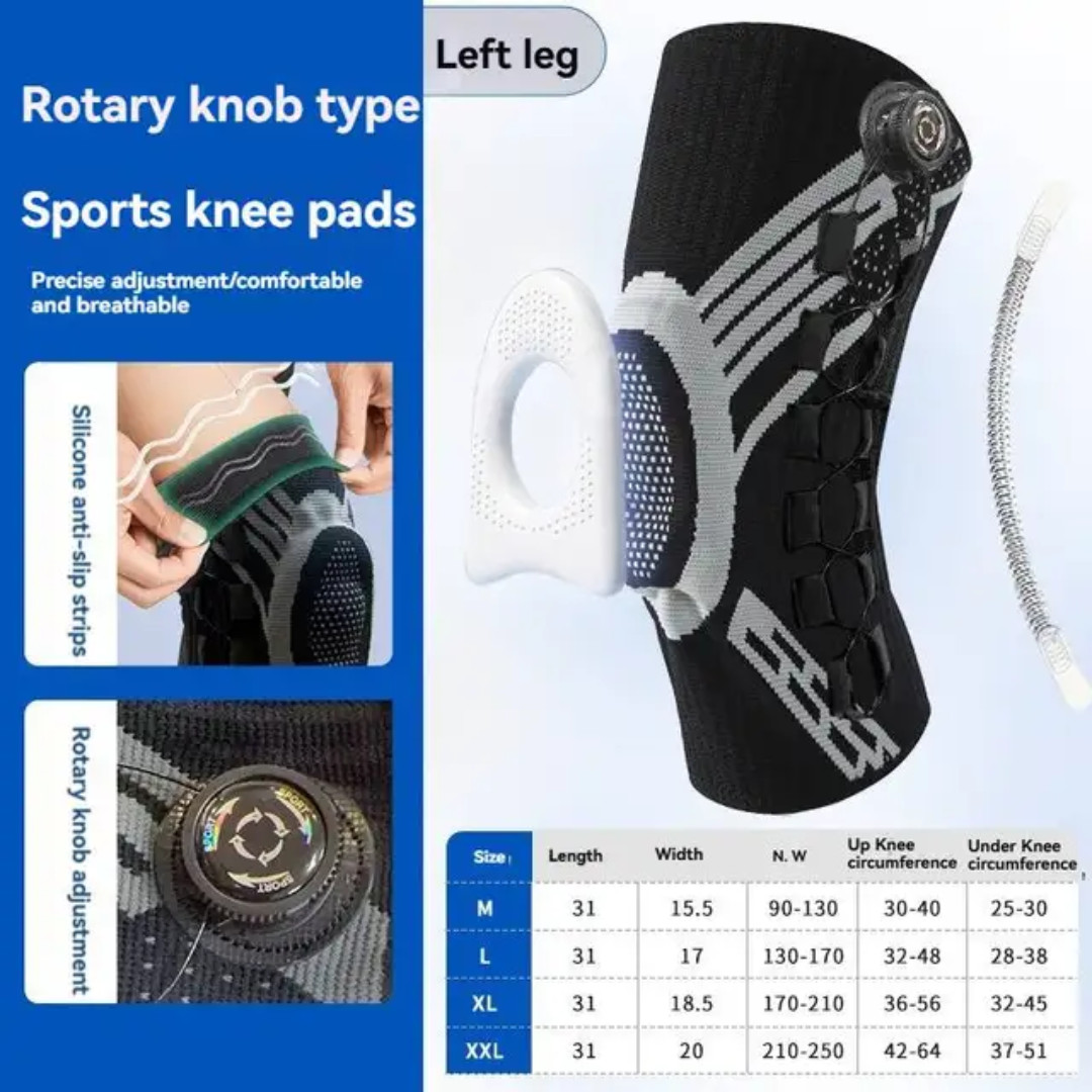 Pack of 2 Unisex Smart Knee Brace for Joint Pain Meniscus Tear Running Sports
