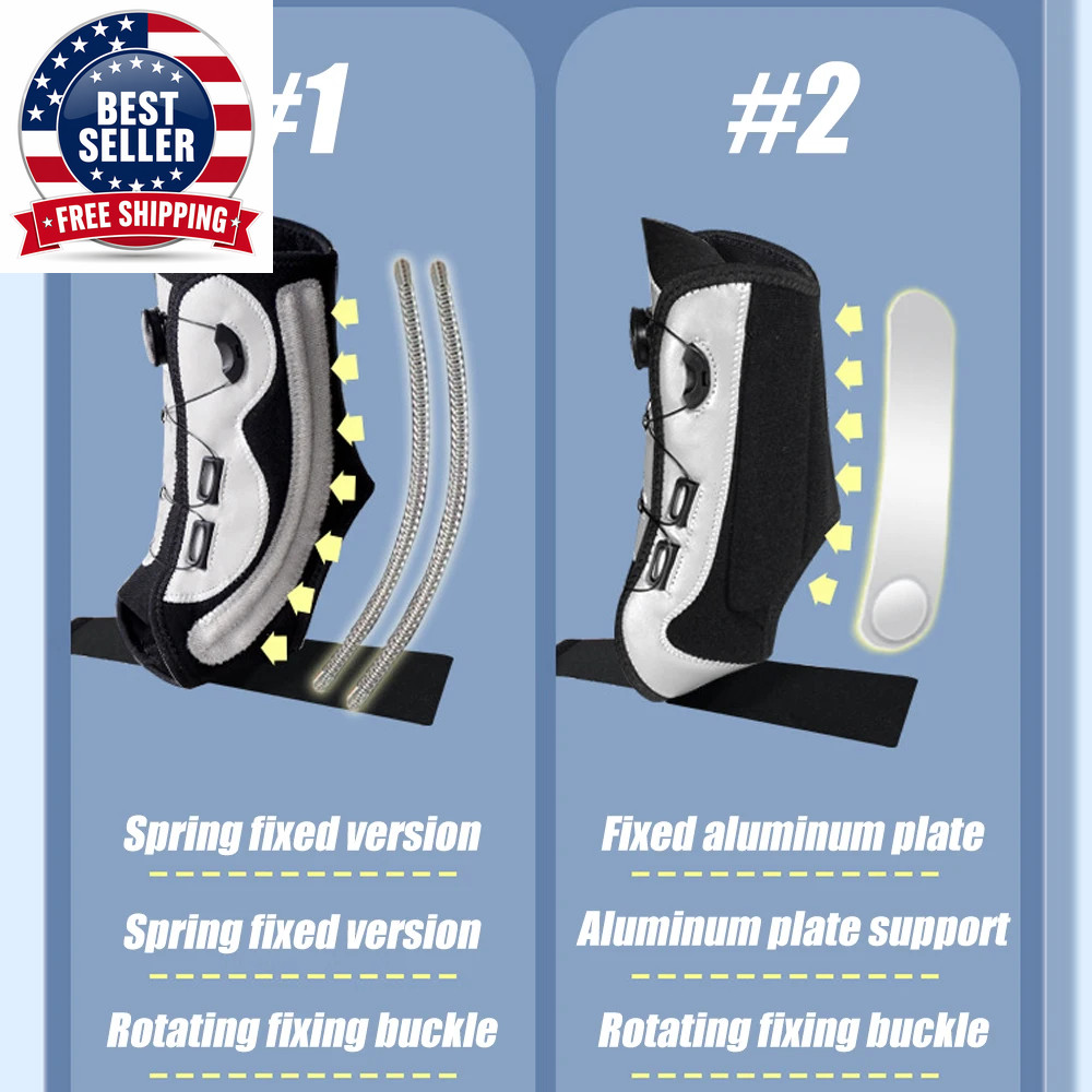 Adjustable Sport Ankle Braces, Sprain Support Protector, Foot Protector, Varus C
