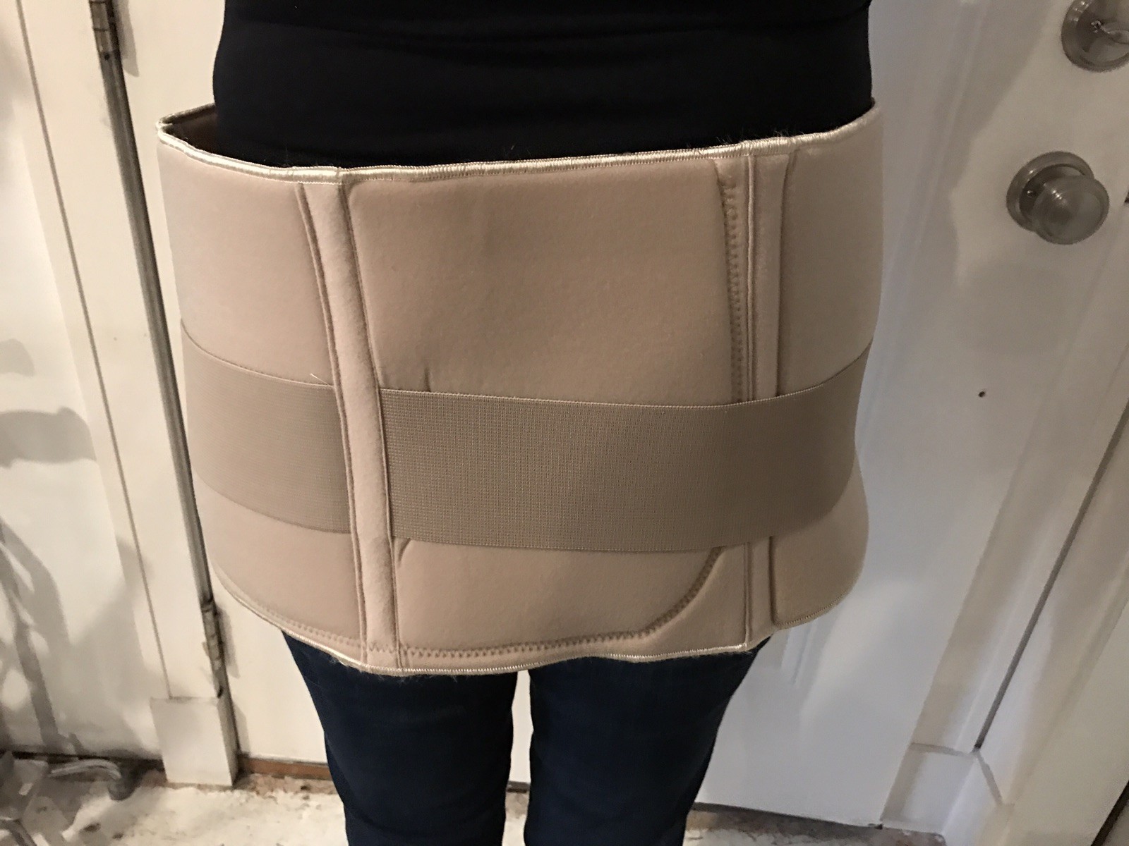 CAMP/TruLife Back Support with Pocket #730, Beige, Large, New, SAVE $50