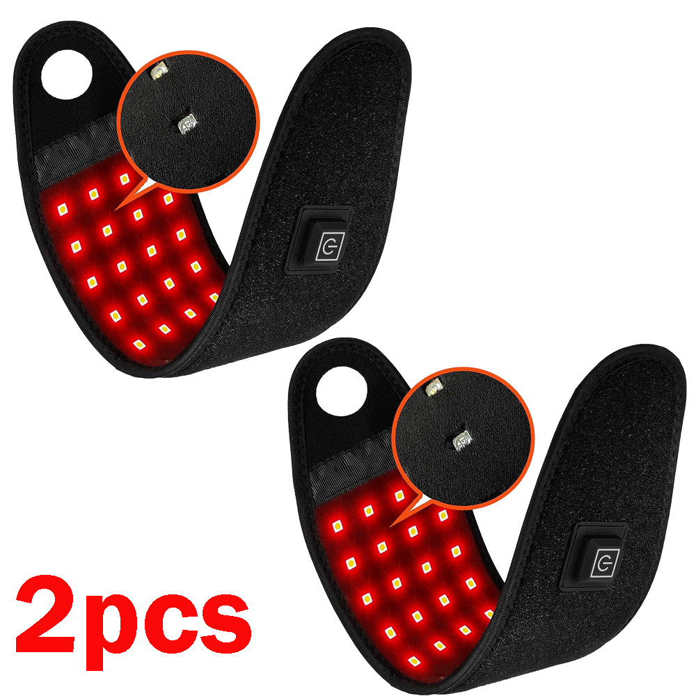 2x New USB Rechargeable for TheraWrap Carpal Tunnel Wrist Wrap With Heat&Massage