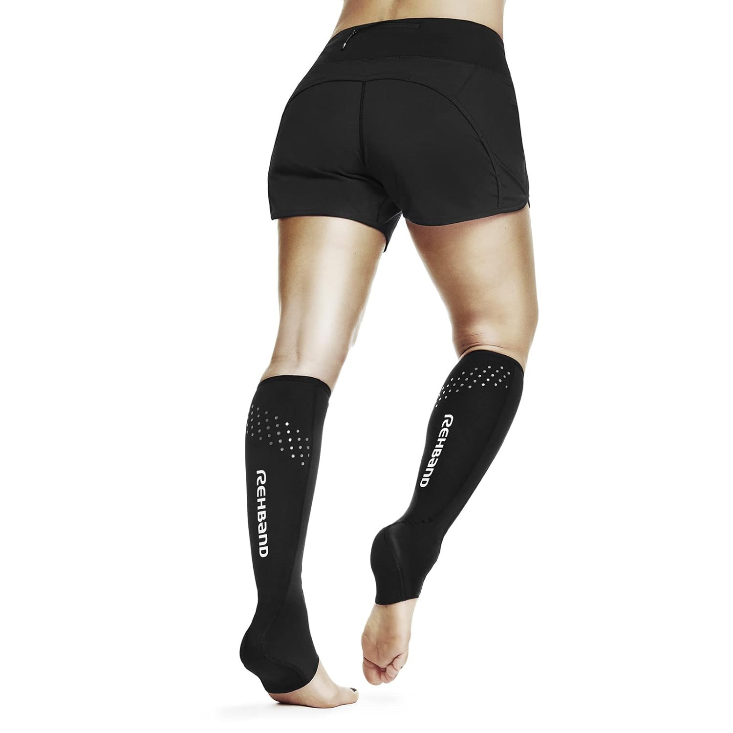 Achilles Tendon Brace for Pain Relief – Compression Ankle Support, Large, Black