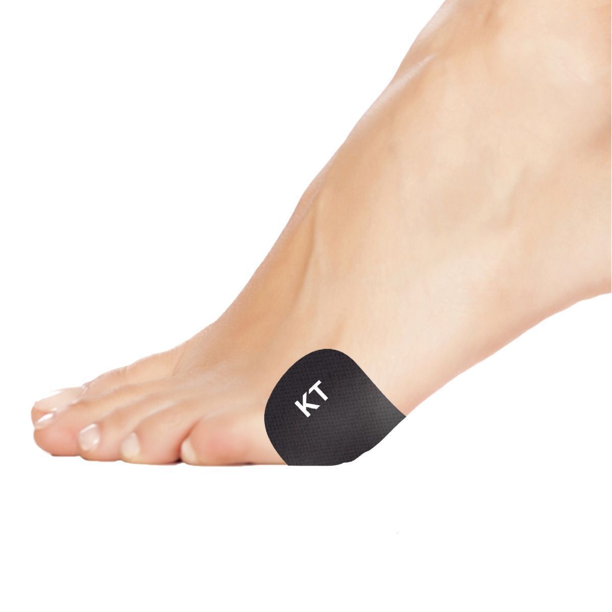 KT Tape Blister Prevention 30 Strip – Black Heel