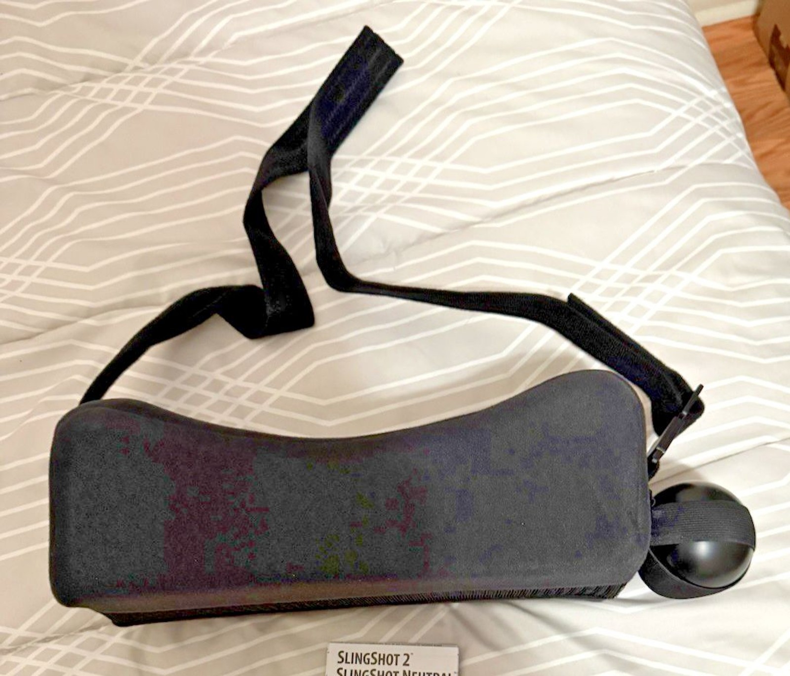 BREG SLING SHOT 2 Shoulder Support Sling Black LARGE w/ Ball Orthotics