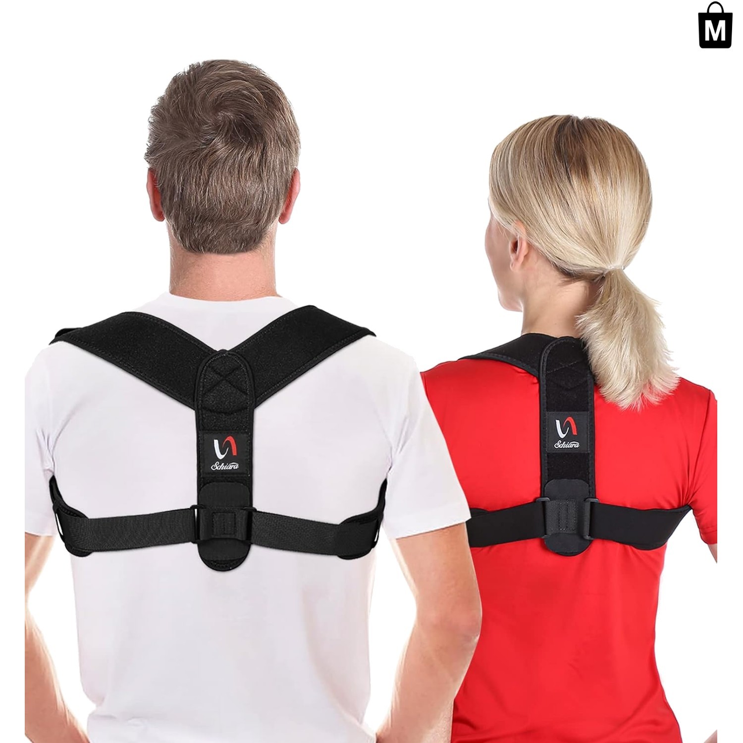 Posture Corrector with Adjustable Fit (30″-42″) – Enhance Wellness & Confidence