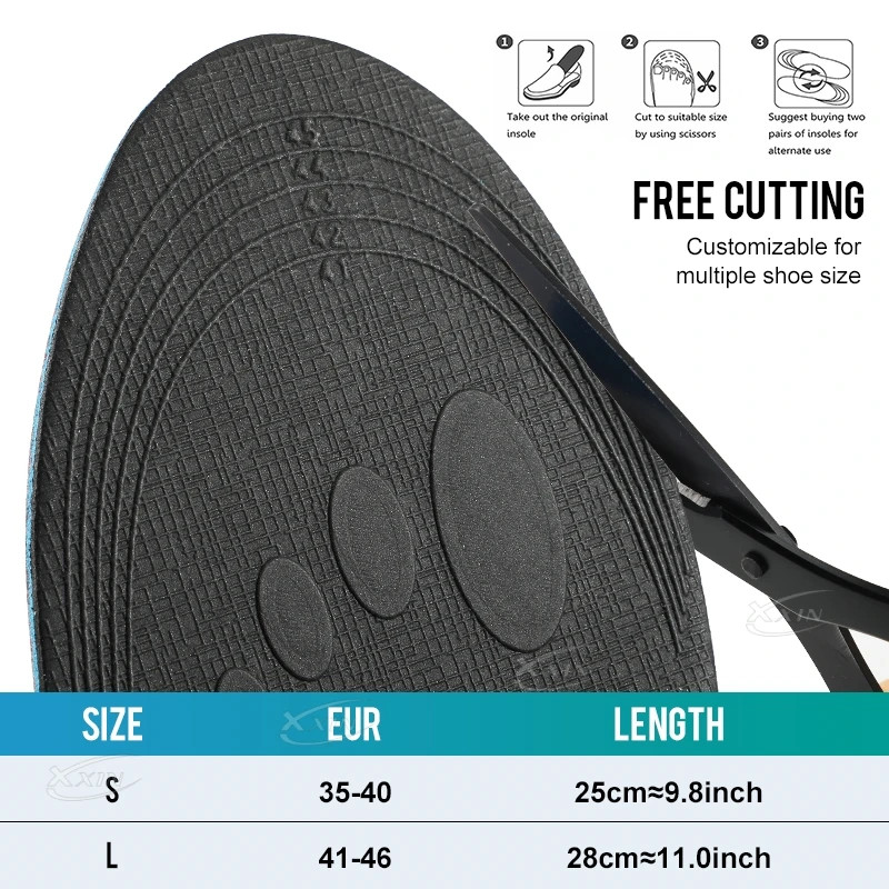 Arch Support Insole Orthopedic Insole Men Women Sport Shoe Insert Flat Foo