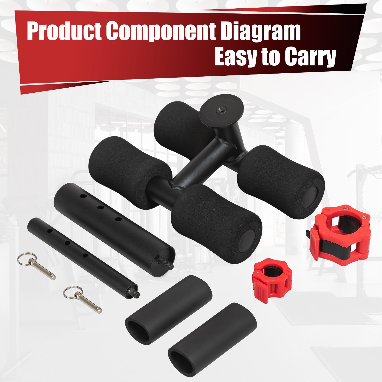 Tib Bar Trainer for Ankle Strengthening & Dorsiflexion | Adjustable Resistance S